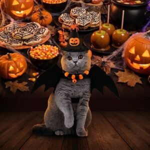 Cat Cape Cloak Costume – Cool Halloween Cape for Cats