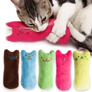 Catnip Plush Fish Toys — Interactive Chew Toys for Cats