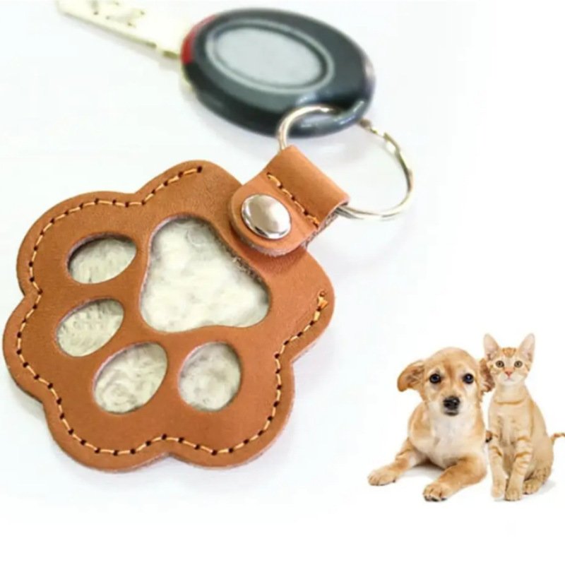 New Pet Hair Storage Bag, Dog Paw Keychain Pendant, Cat and Dog Hair Storage Keychain - Image 14
