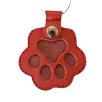 New Pet Hair Storage Bag, Dog Paw Keychain Pendant, Cat and Dog Hair Storage Keychain - Image 5