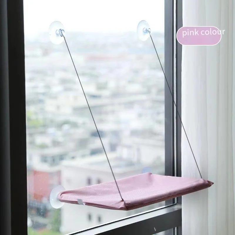Cat Window Hammock — Suction Cup Perch Bed - Image 12