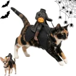 Pet Winter Hat and Scarf Set – Funny Cat Cosplay