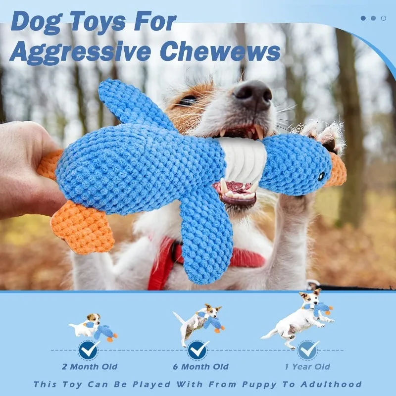 Squeaky Plush Chew Toys for Cats & Small Dogs - Image 4