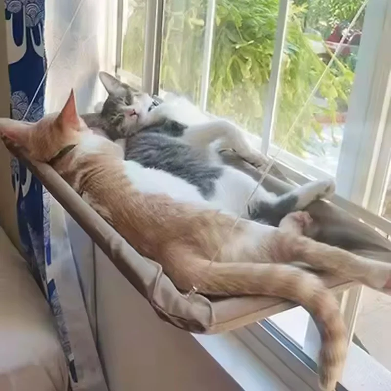 Cat Window Hammock — Suction Cup Perch Bed