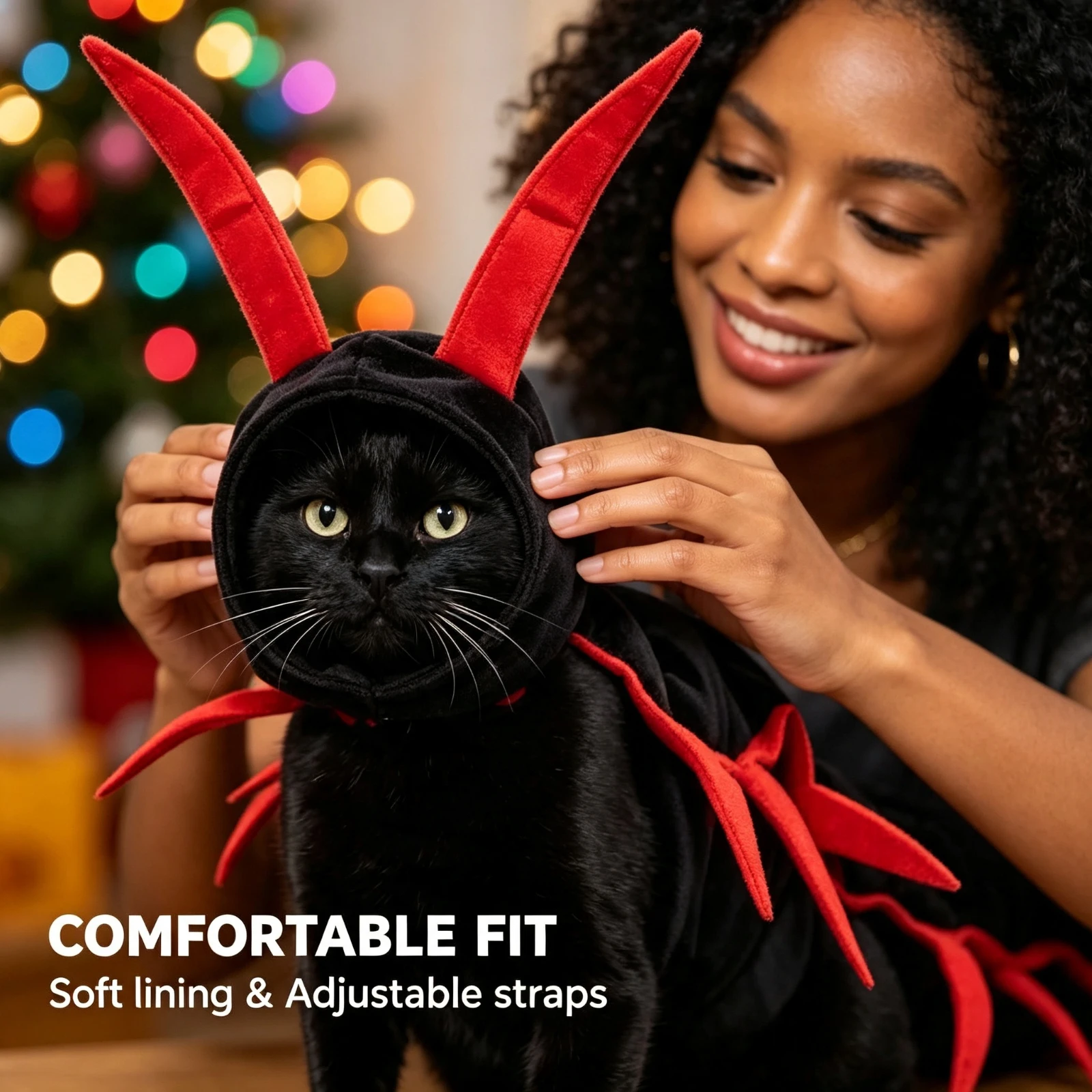 Pumpkin Hoodie for Cats & Dogs – Halloween Pet Hoodie - Image 4