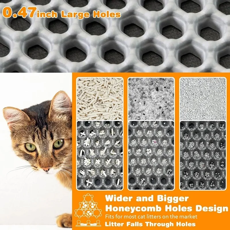Cat Litter Mat — Waterproof Double-Layer Trapper - Image 5