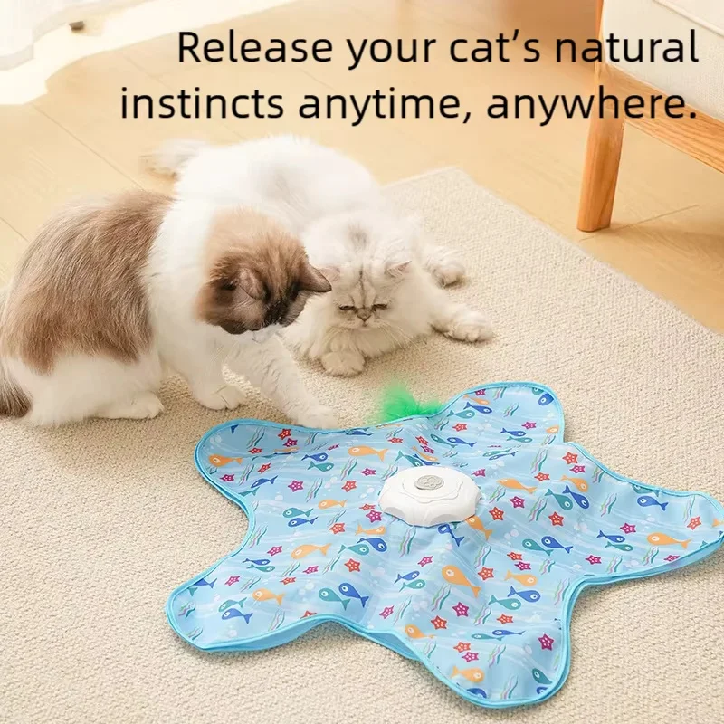 Cat Snuffle Play Mat — Interactive Hunting Carpet for Cats - Image 4