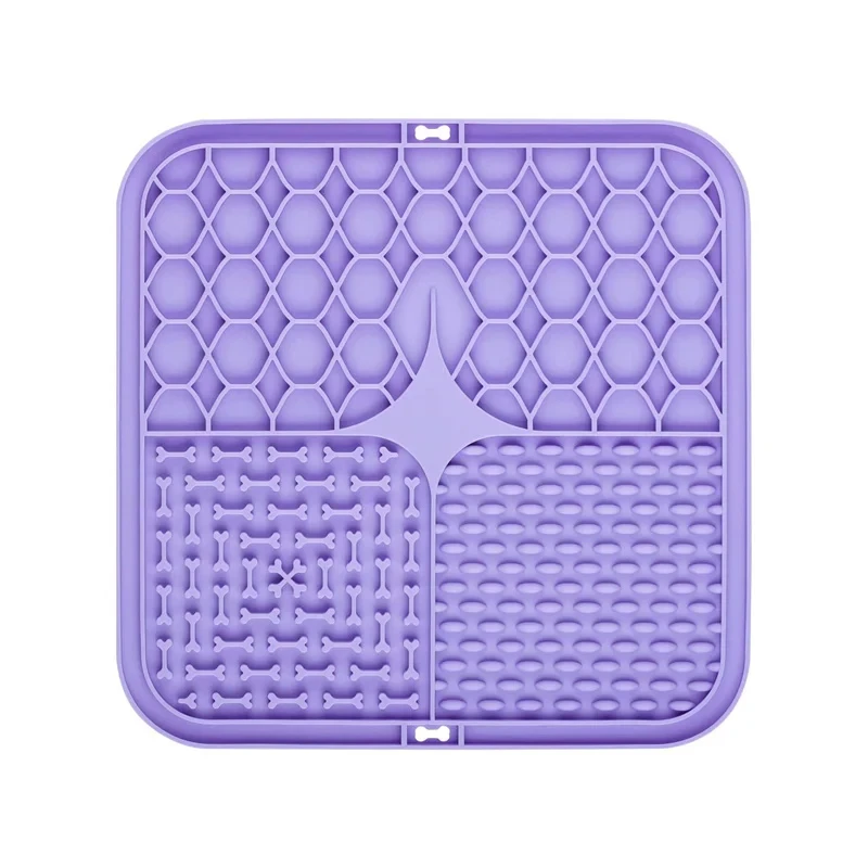 Lick Mat for Cats — Slow Feeder Silicone Pad - Image 3
