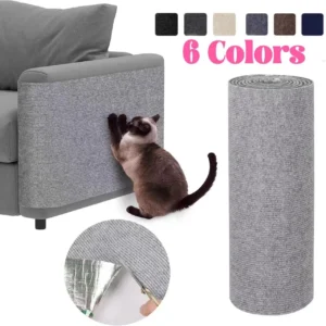 Cat Scratching Mat — Self-Adhesive Trimmable Sofa Protector