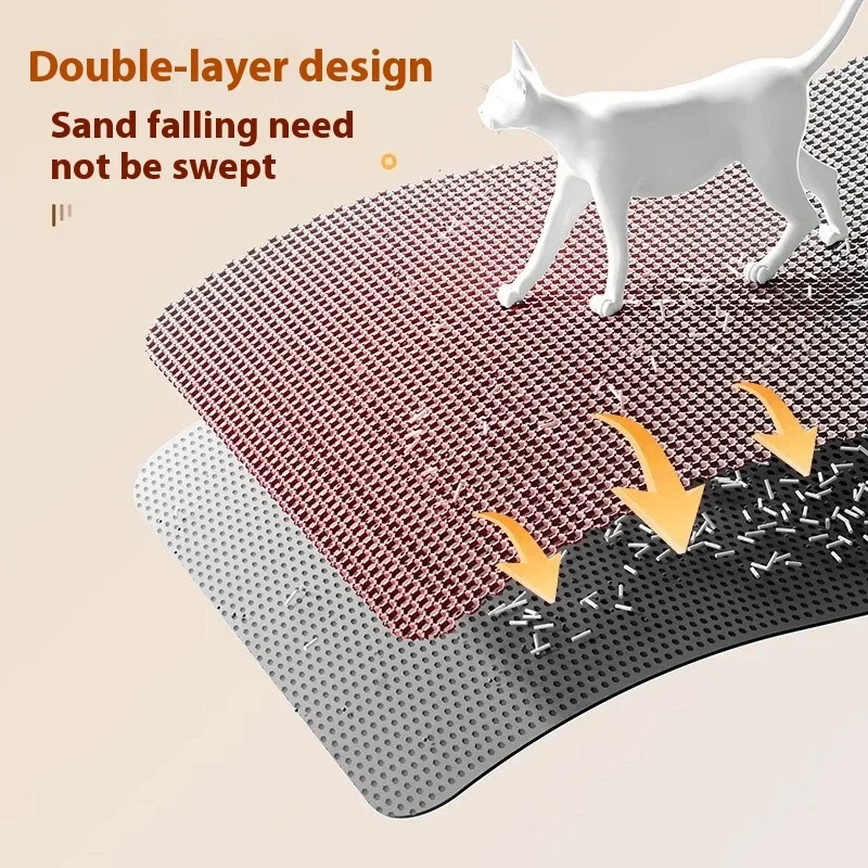 Cat Litter Mat — Waterproof Double-Layer Trapper - Image 2