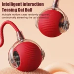 Smart Automatic Rolling Cat Ball — Rechargeable Toy with Fake Tail
