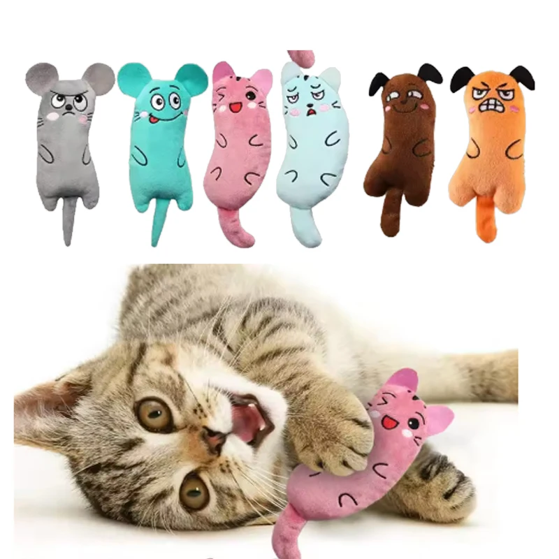 Mini Catnip Plush Toys — Soft Mice for Kittens