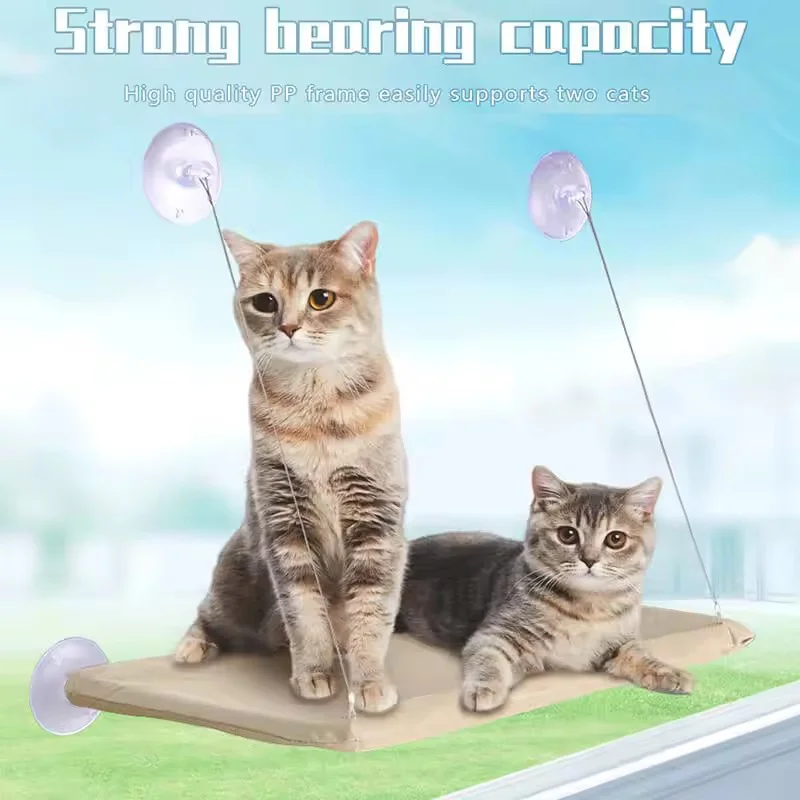 Cat Window Hammock — Suction Cup Perch Bed - Image 3