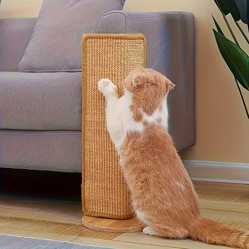 Sisal Cat Scratching Post — Sofa-Safe Design