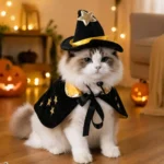 Mini Cowboy Hat for Cats – Pet Halloween Costume Hat