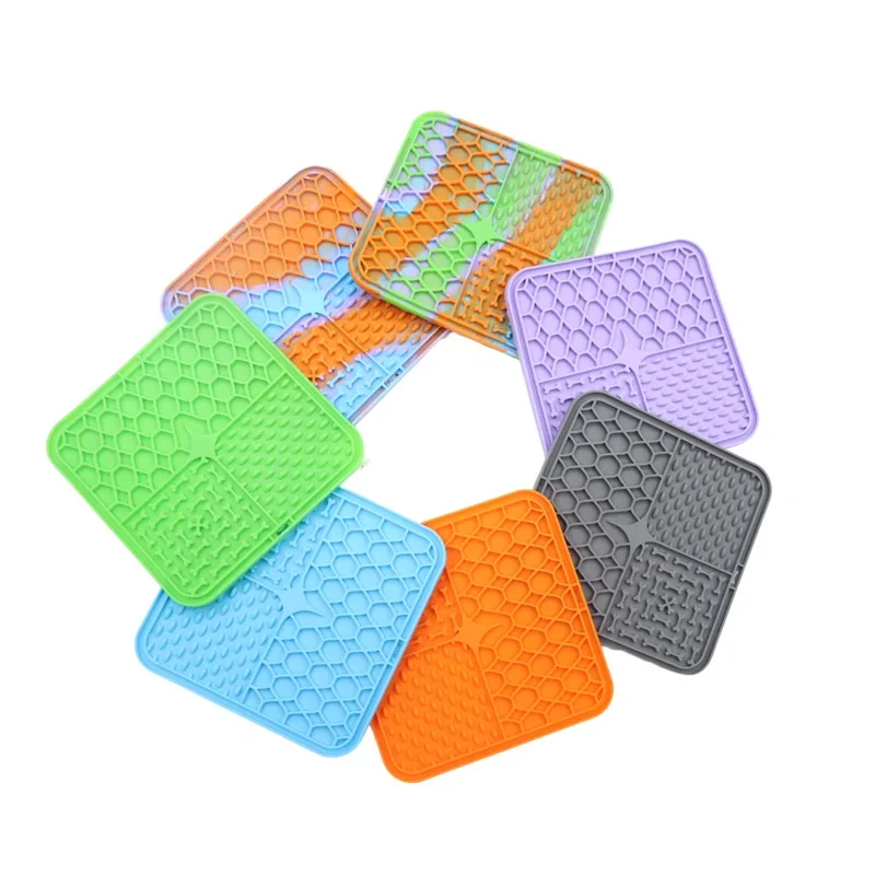 Lick Mat for Cats — Slow Feeder Silicone Pad - Image 6