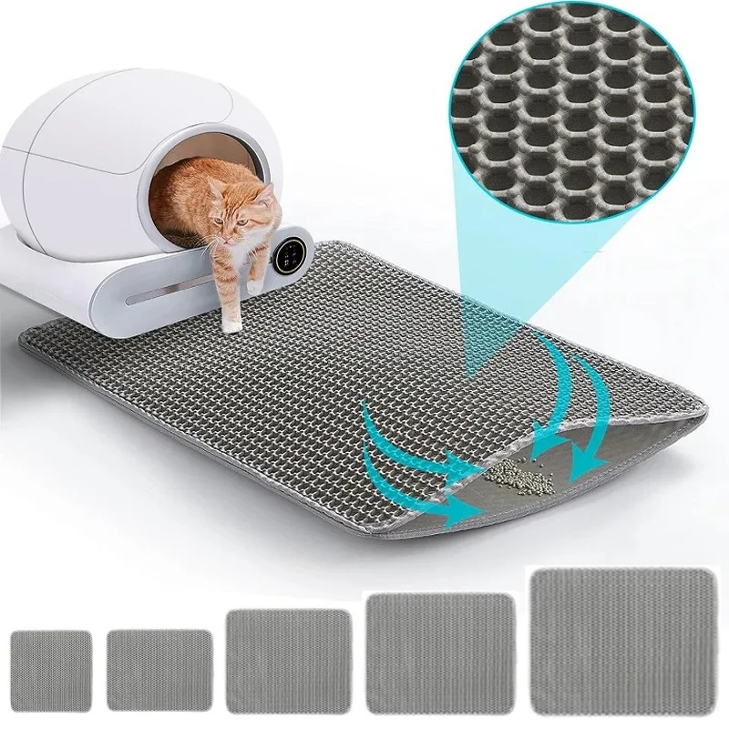 Cat Litter Mat — Waterproof Double-Layer Trapper