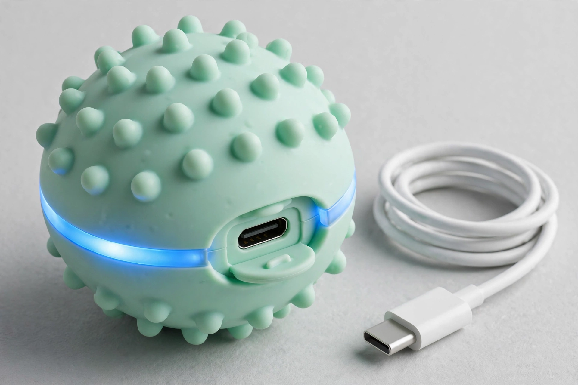 Smart Interactive Cat Ball – USB Rechargeable Self-Moving Toy for Indoor Cats - Imagen 3